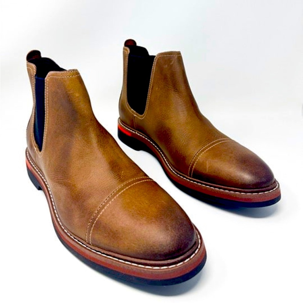 Mens Cole Haan boots 10.5 brown leather